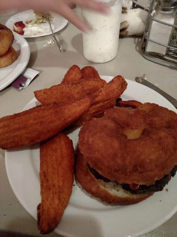 Frybread Burger Basket